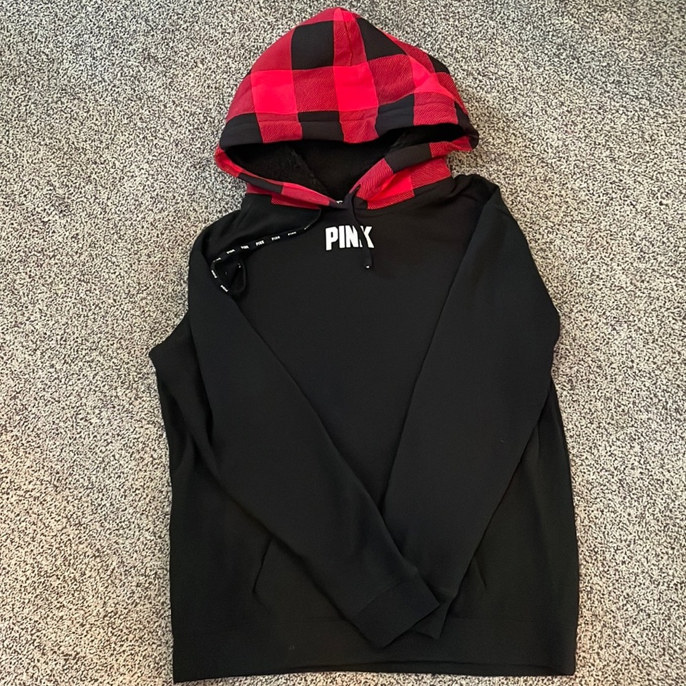 Pink hoodie